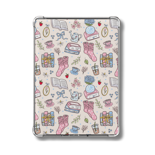 Cozy Bookish Coquette Holographic Insert