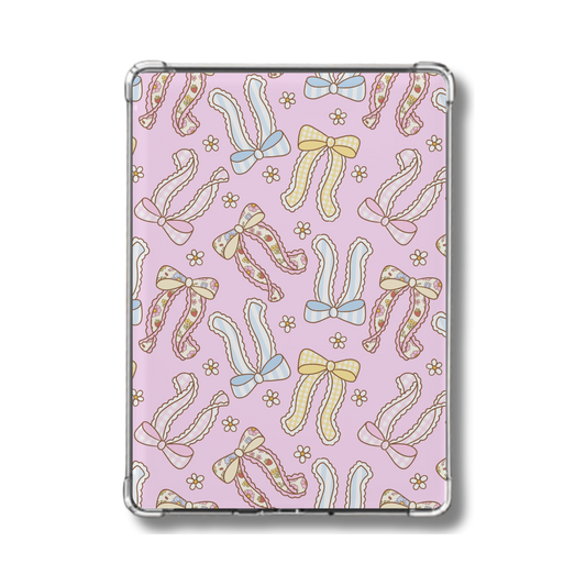 Pink Coquette Bow Holographic Insert