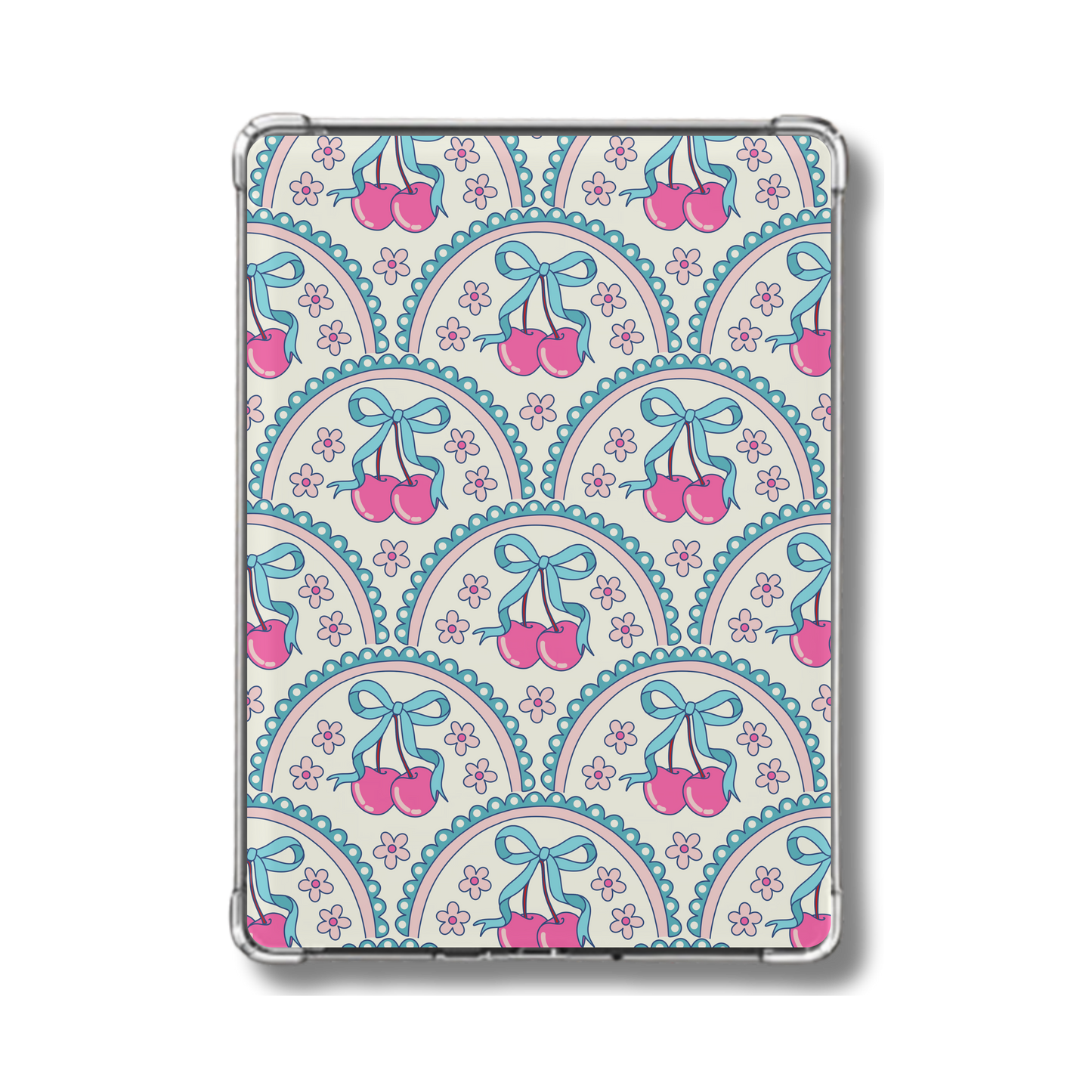 Blue Coquette Cherry Holographic Insert