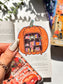 Pumpkin Bookshelf Vinyl Sticker