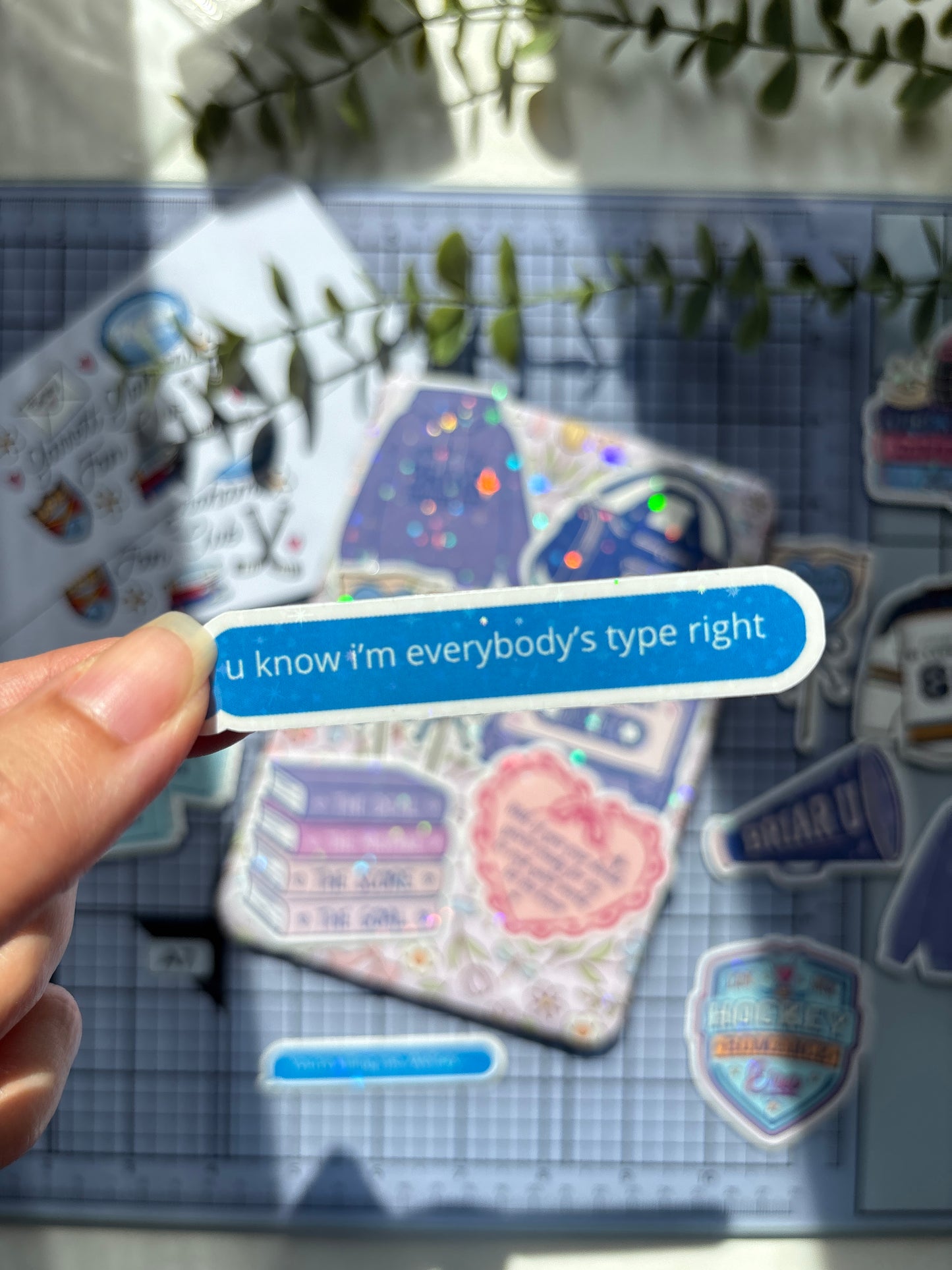 Off Campus Quote Vinyl Sticker