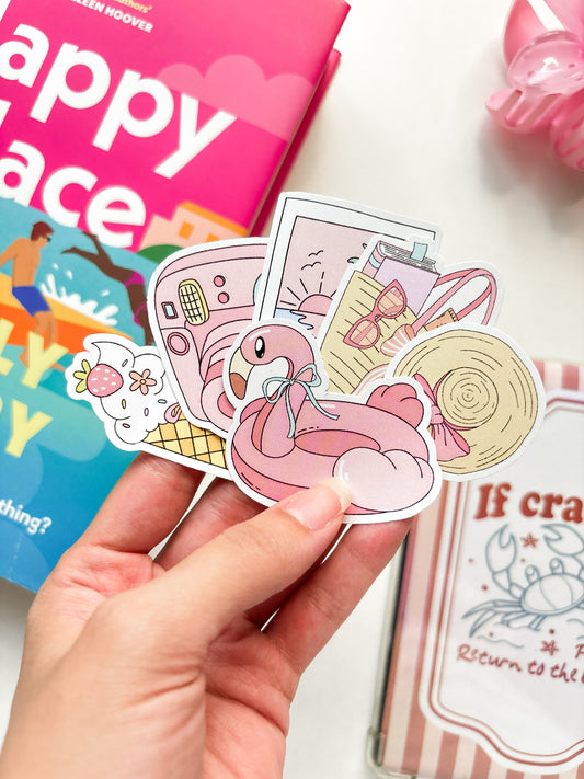 Summer Vinyl Sticker Set