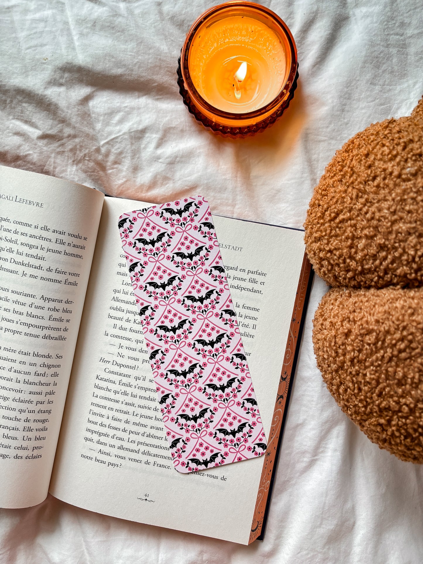 Coquette SPooky bookmark