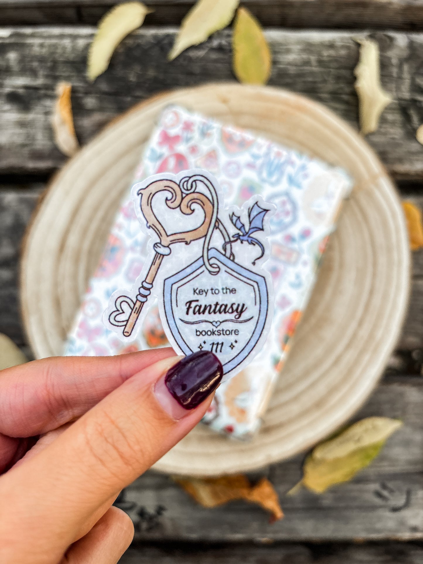 Key to Fantasy Vinyl Sticker