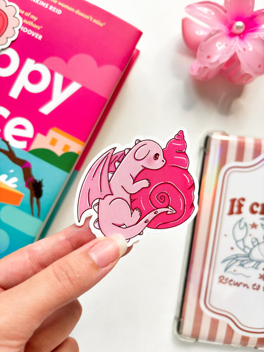 Pink Summer Dragon Vinyl