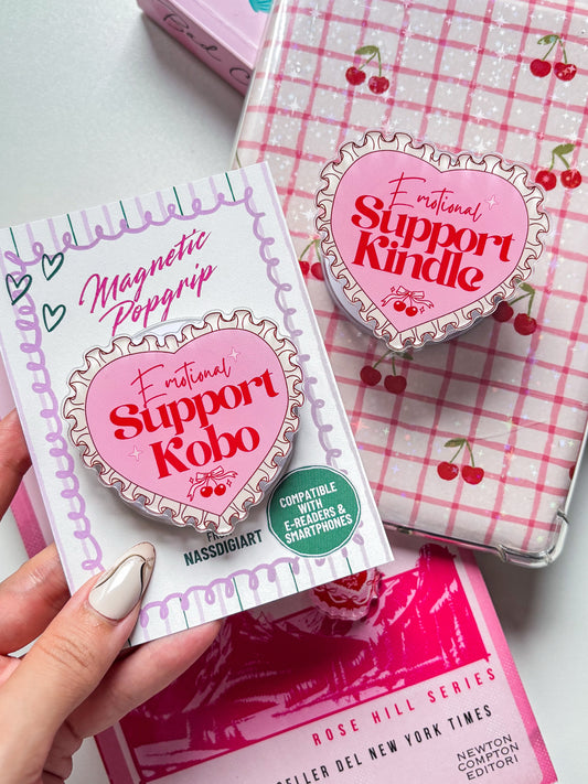 Emotional Support Kindle/Kobo Magnetic Grip