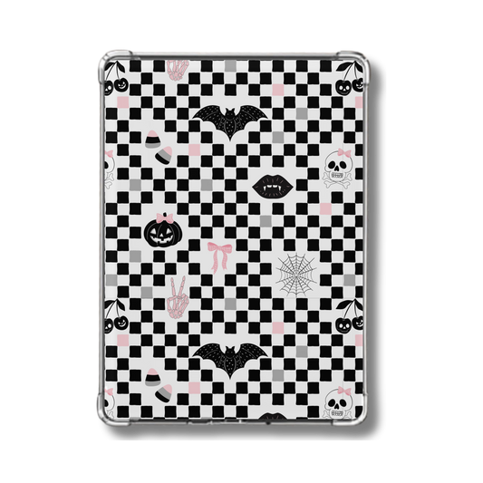 Checkered Halloween Holographic Insert