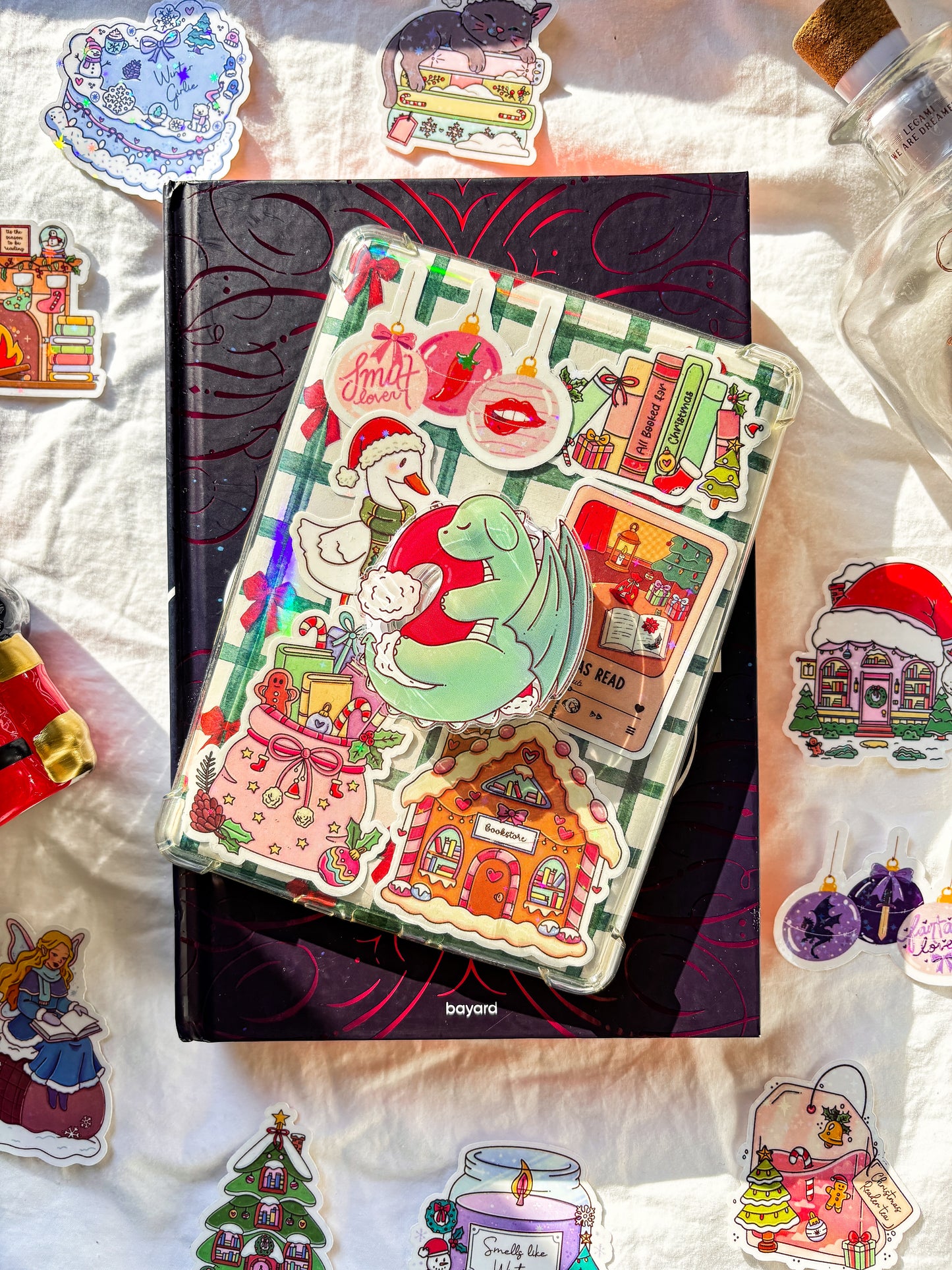 Fantasy kindle Magnetic grip cute dragon kobo holder