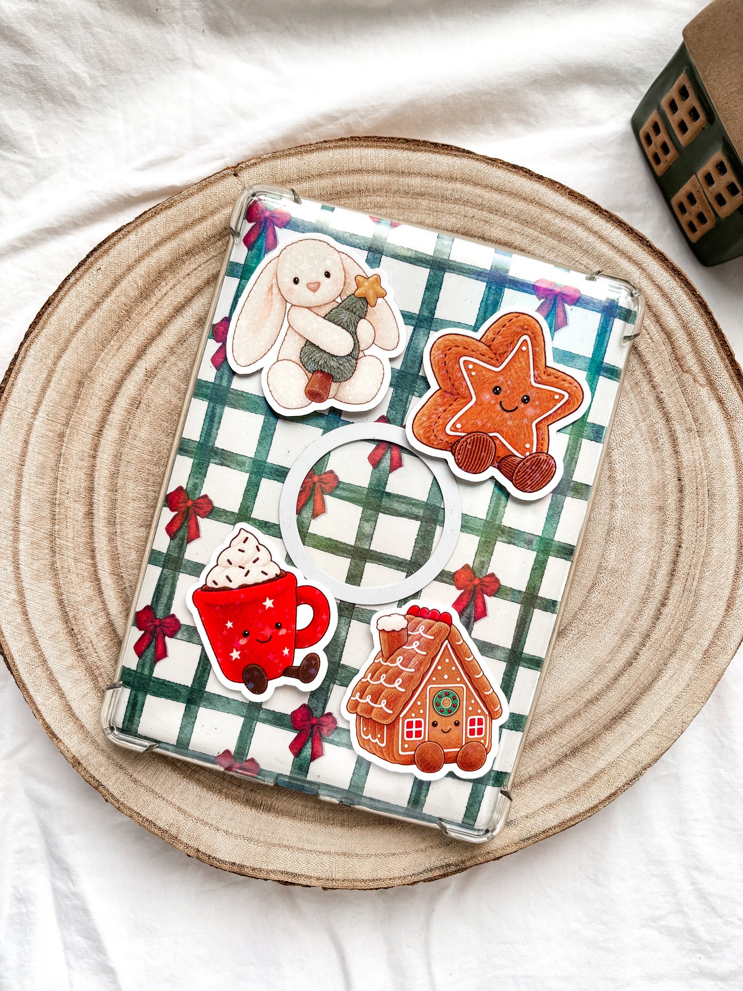 Holiday jellies  vinyl Sticker Christmas kindle stickers